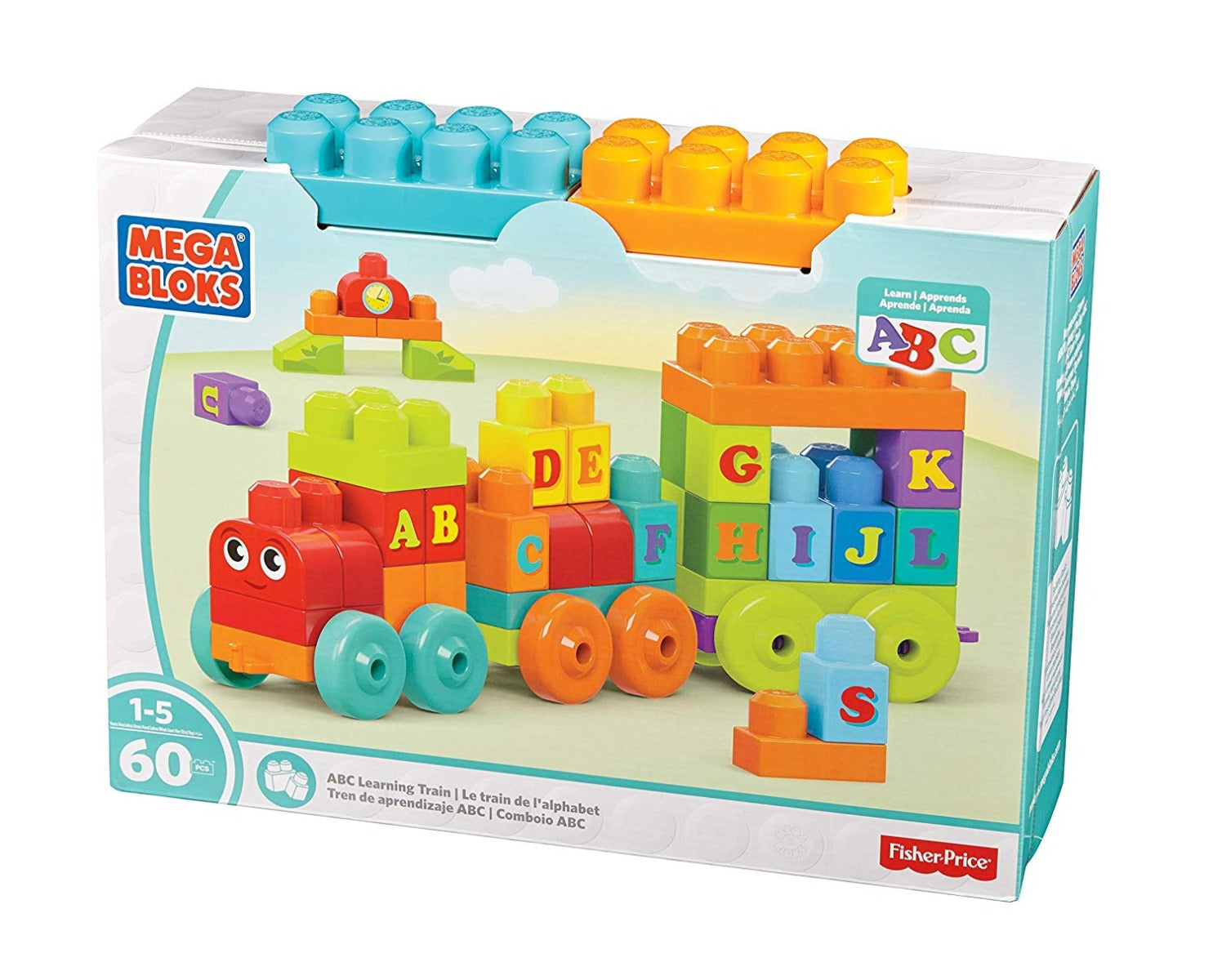 Buy Mega Bloks Abc Learning Train | Yallatoys.com