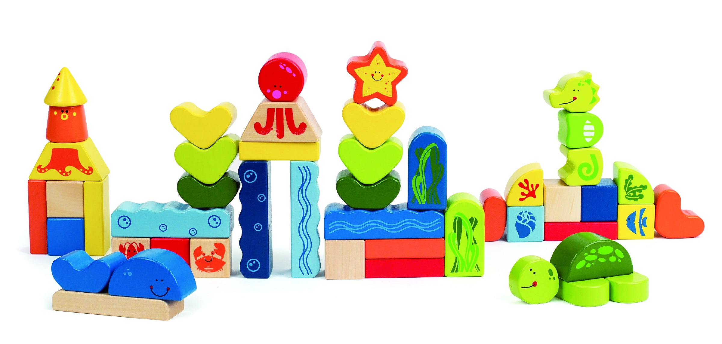 Buy Hape Totally Amazing Under The Sea Blocks | Yallatoys.com