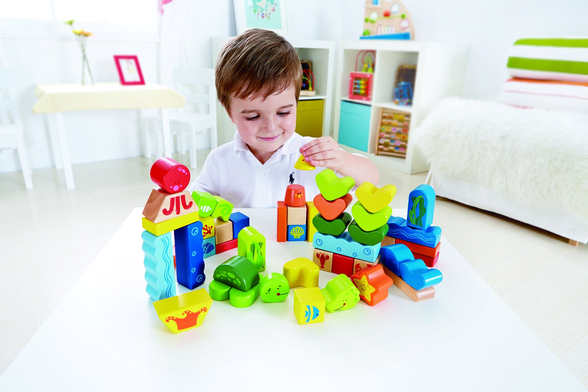 Buy Hape Totally Amazing Under The Sea Blocks | Yallatoys.com