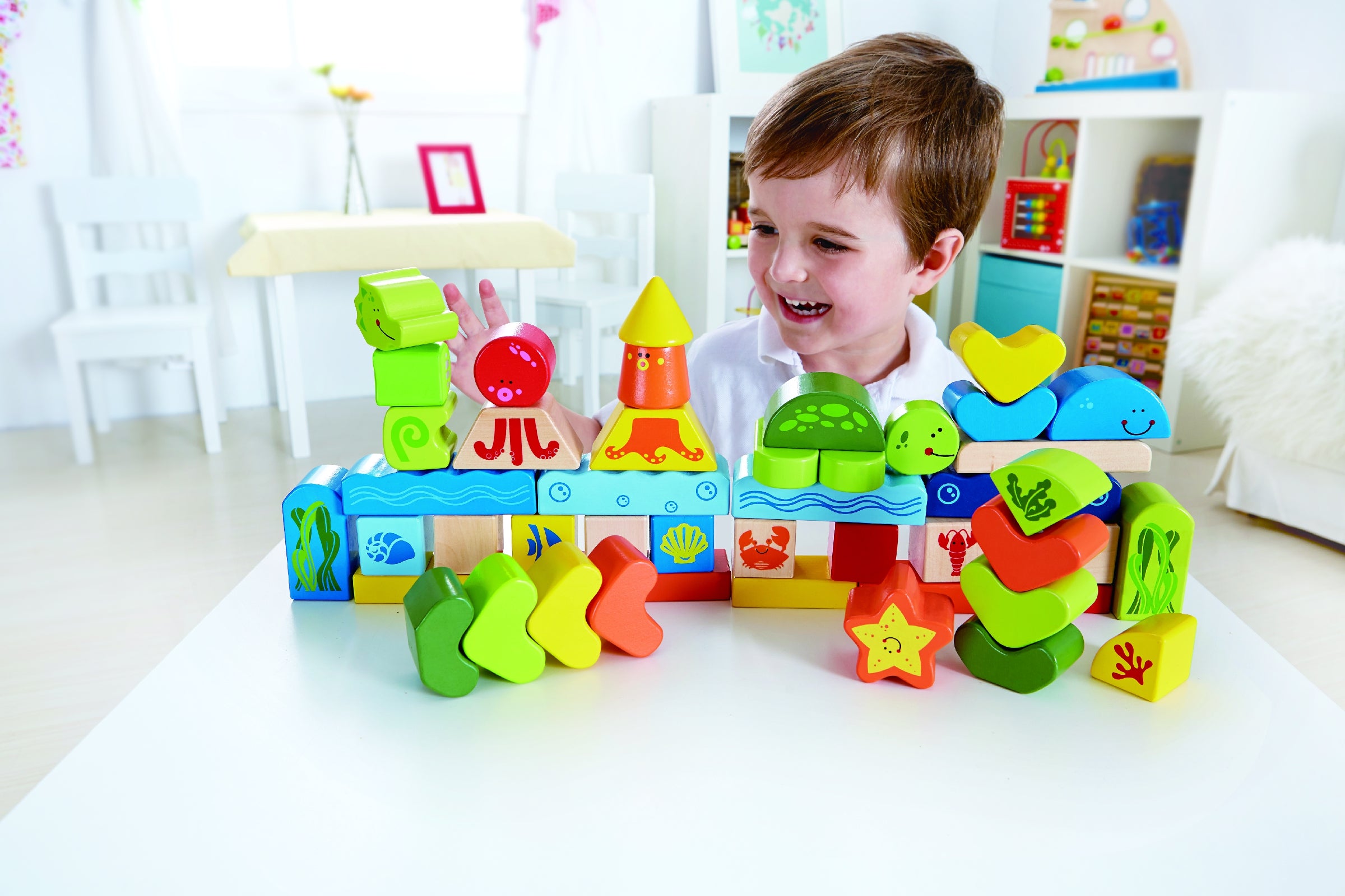 Buy Hape Totally Amazing Under The Sea Blocks | Yallatoys.com