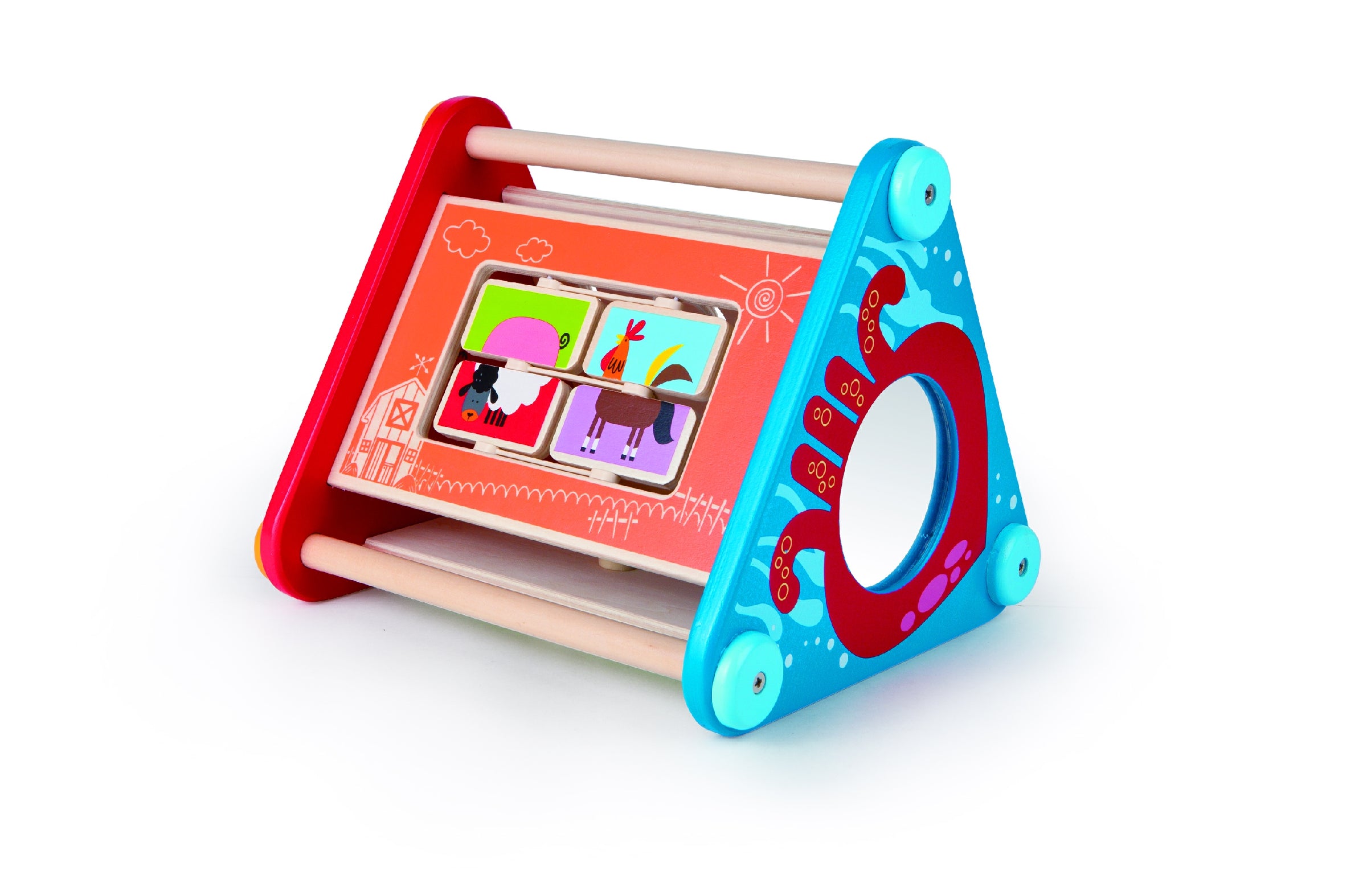 Buy Hape Take-Along Baby Activity Skill Building Wood Box | Yallatoys.com