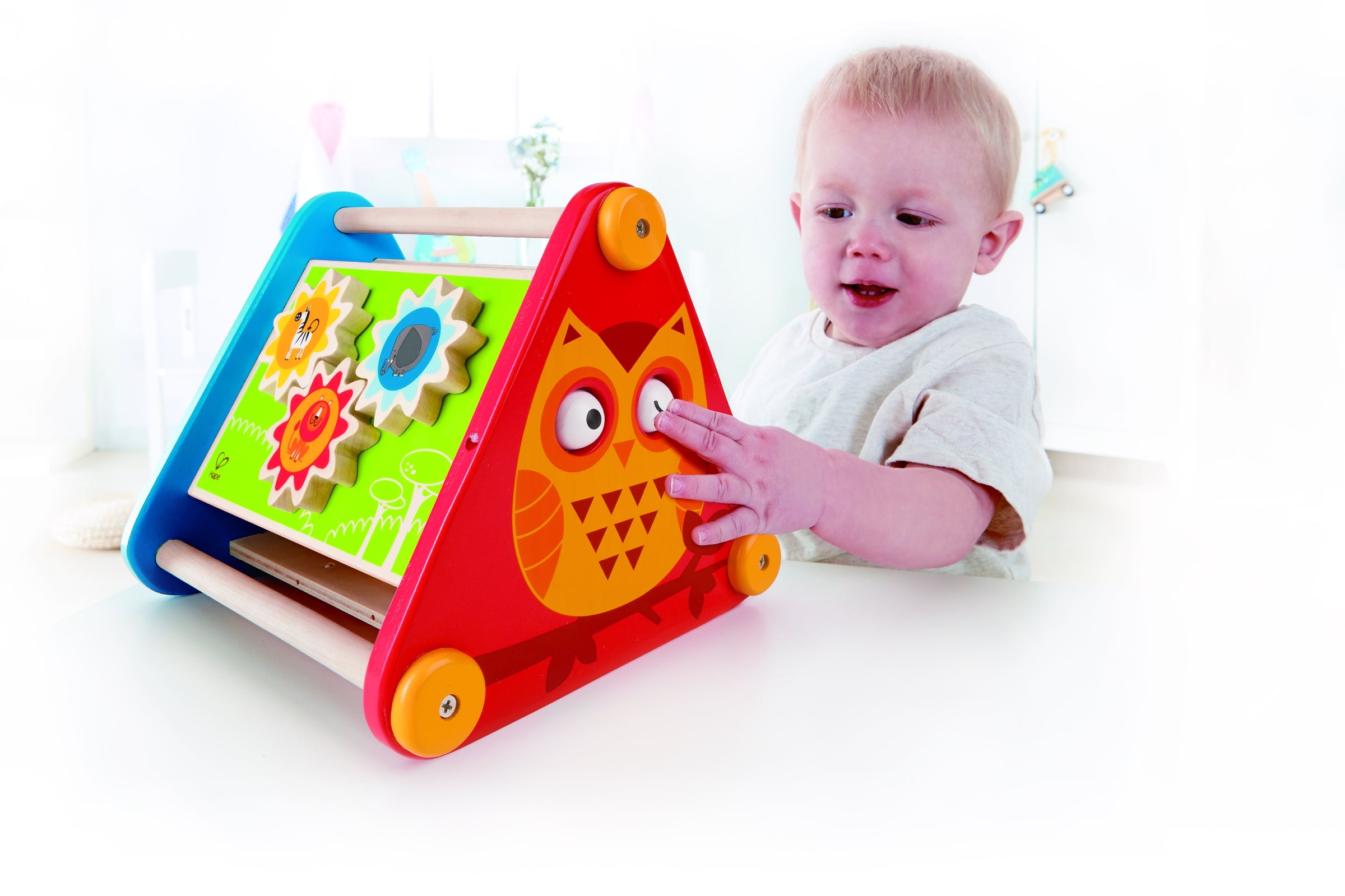 Buy Hape Take-Along Baby Activity Skill Building Wood Box | Yallatoys.com