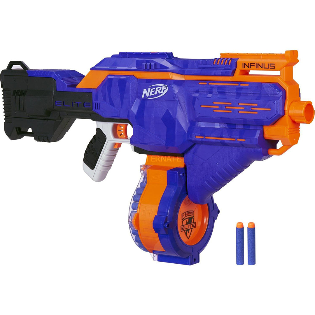 Buy Nerf Infinus N-Strike Elite Toy Motorized Blaster with Speed-Load Technology | Yallatoys.com
