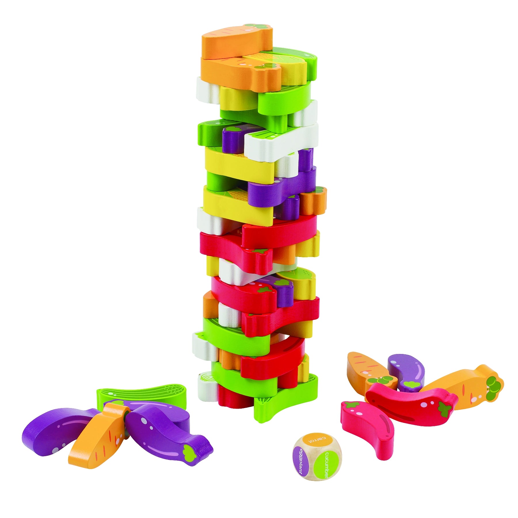Buy Hape Stacking Veggie Game | Yallatoys.com