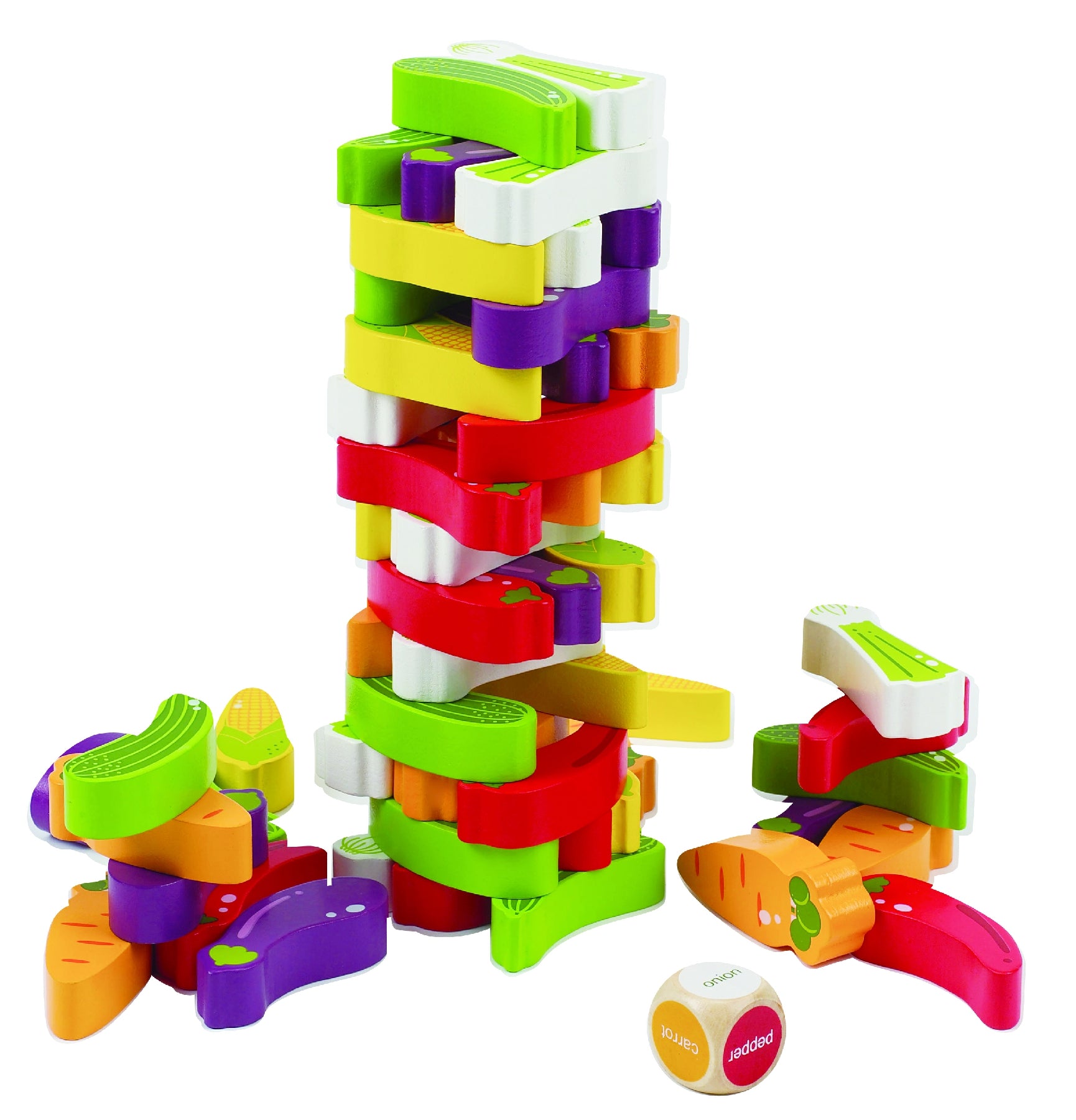 Buy Hape Stacking Veggie Game | Yallatoys.com