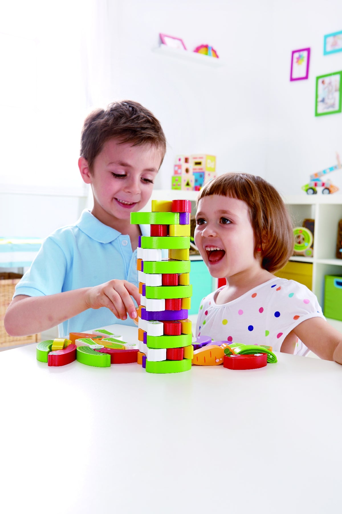 Buy Hape Stacking Veggie Game | Yallatoys.com