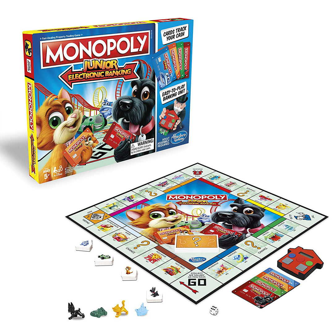 Buy Monopoly Junior Board Game Electronic Banking | Yallatoys.com