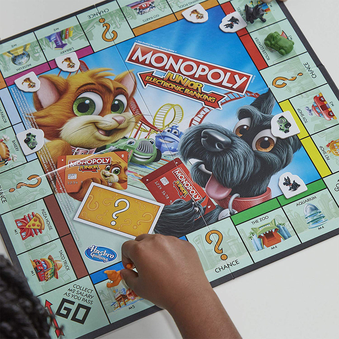 Buy Monopoly Junior Board Game Electronic Banking | Yallatoys.com