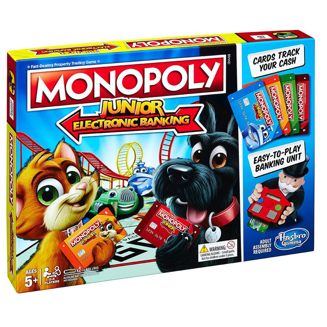 Buy Monopoly Junior Board Game Electronic Banking | Yallatoys.com