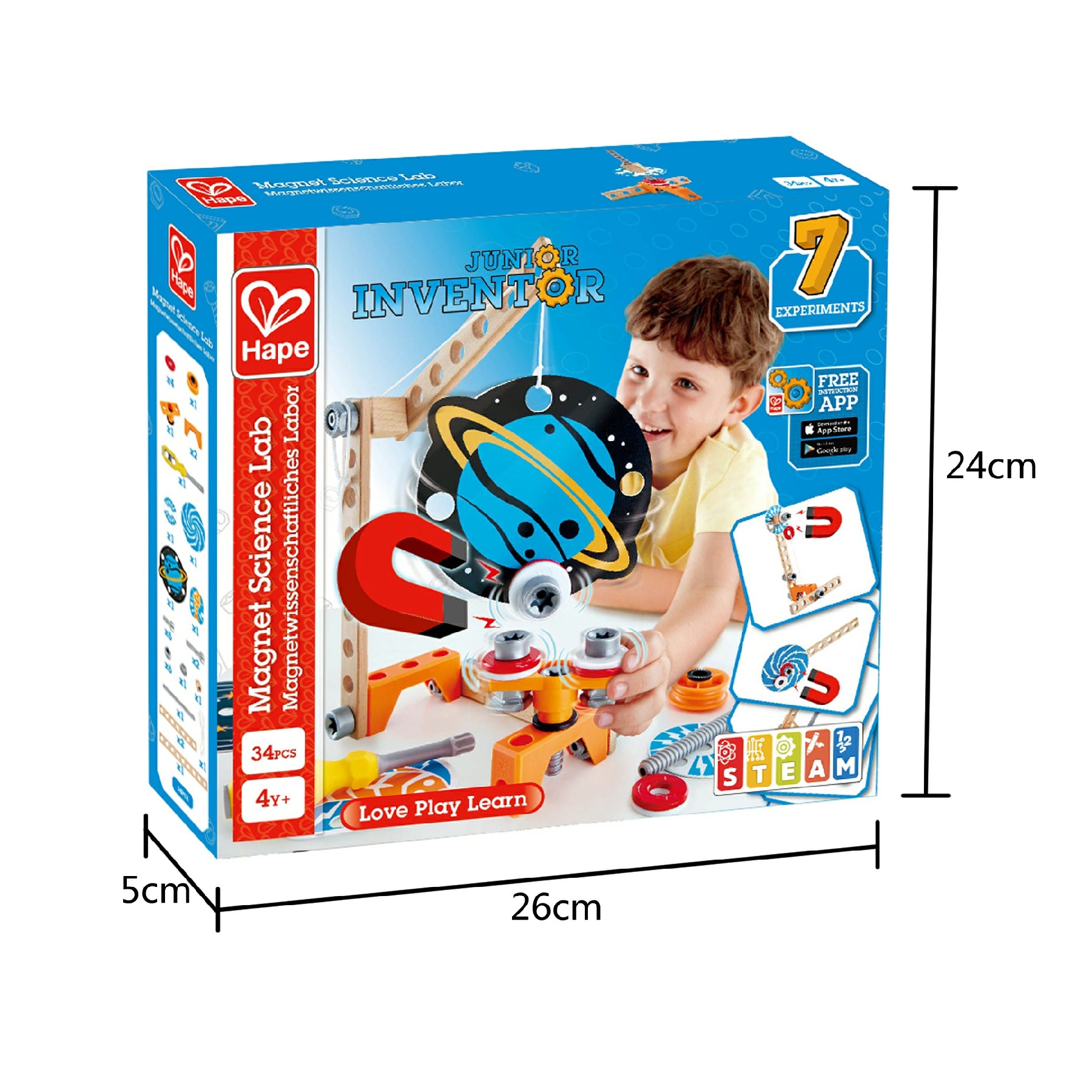 Buy Hape Magnet Science Lab | Yallatoys.com