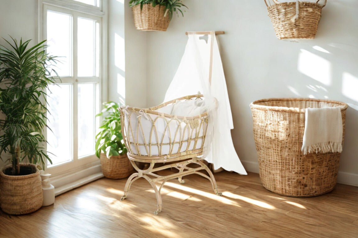Cuddle Lomie Rattan With Wheels 84 cm Cuddle Yallatoys