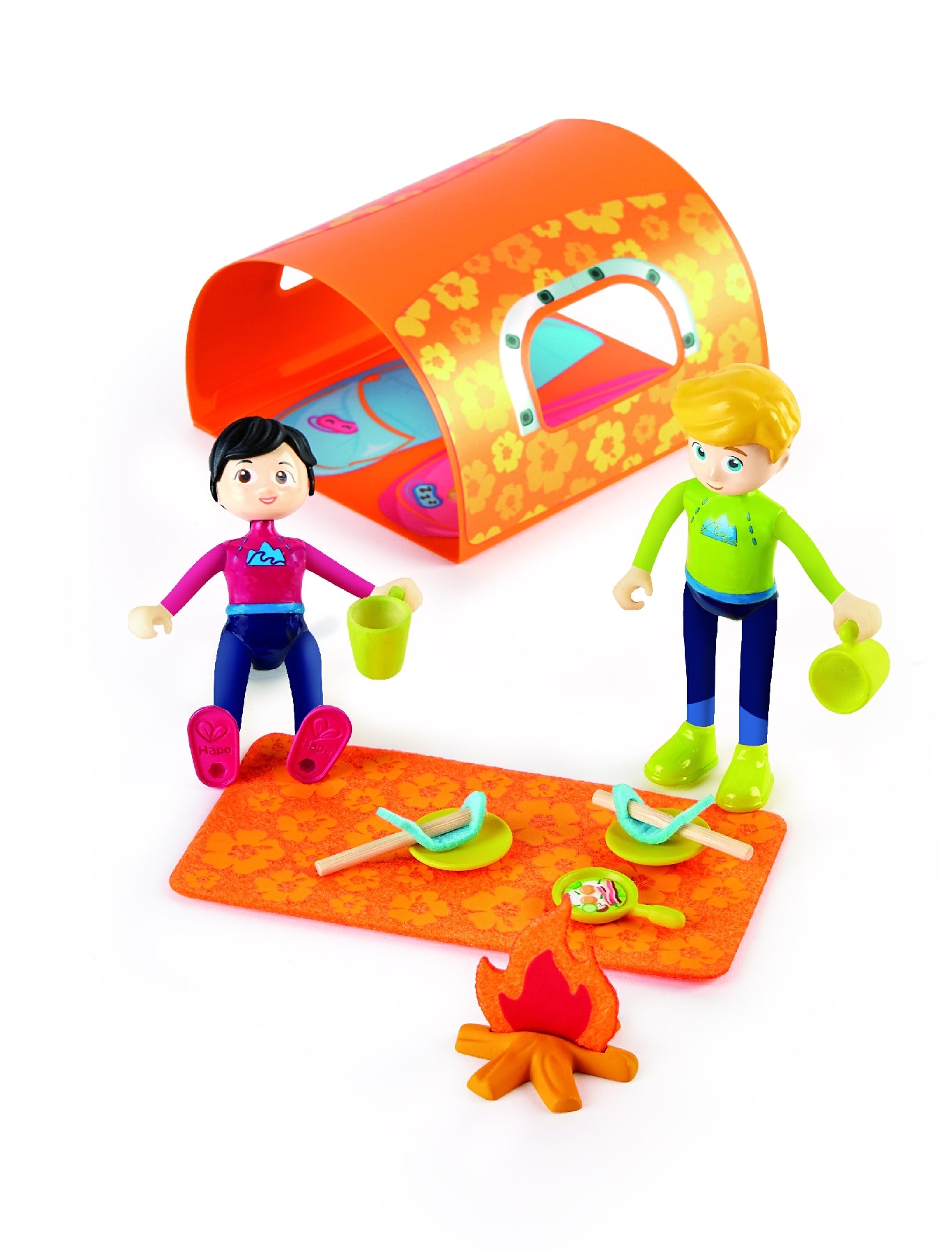 Buy Hape Adventure Van Pretend Play with Action Figures | Yallatoys.com