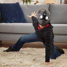 Buy Spider Man Far from Home Stealth Suit Flip Up Mask for Kids | Yallatoys.com