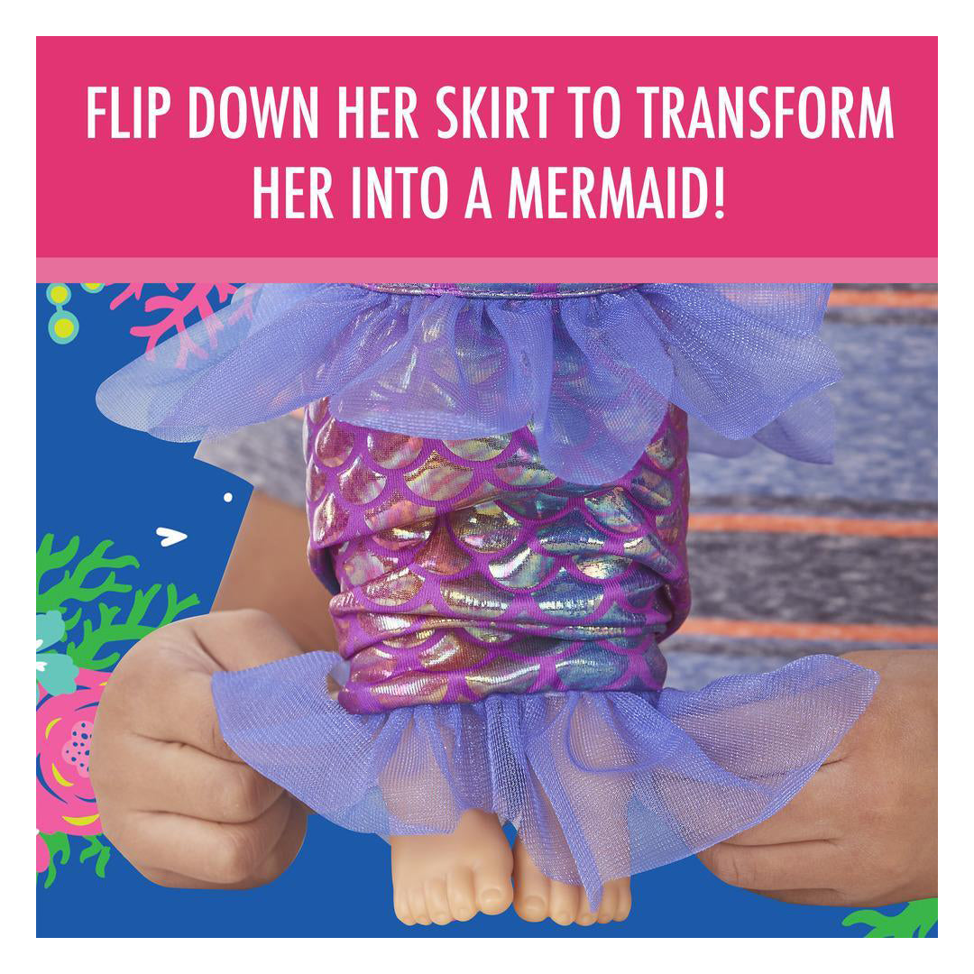 Buy Baby Alive Shimmer N Splash Mermaid Brown Hair | Yallatoys.com