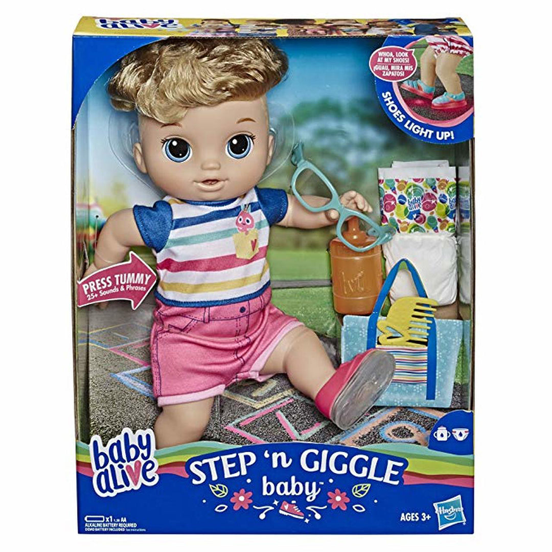 Buy Baby Alive Step N Giggle Baby with Bold Hair | Yallatoys.com