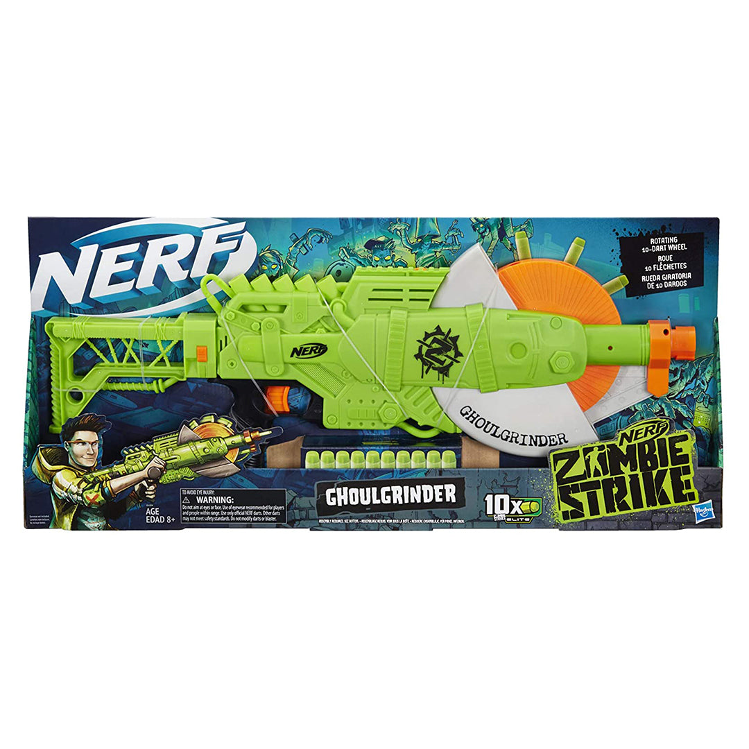 Buy Nerf Zombie Strike Ghoulgrinder Blaster | Yallatoys.com