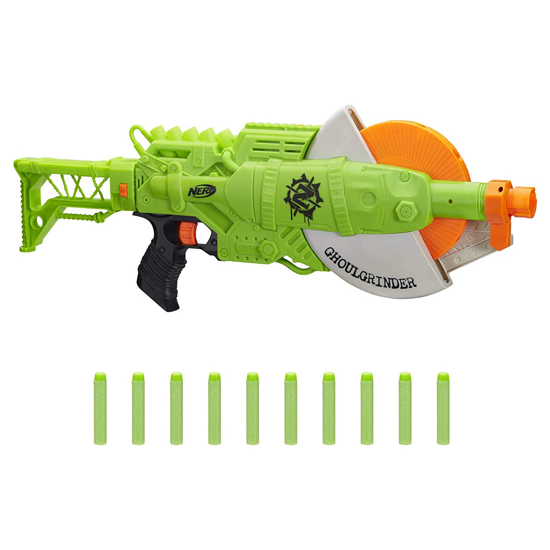 Buy Nerf Zombie Strike Ghoulgrinder Blaster | Yallatoys.com