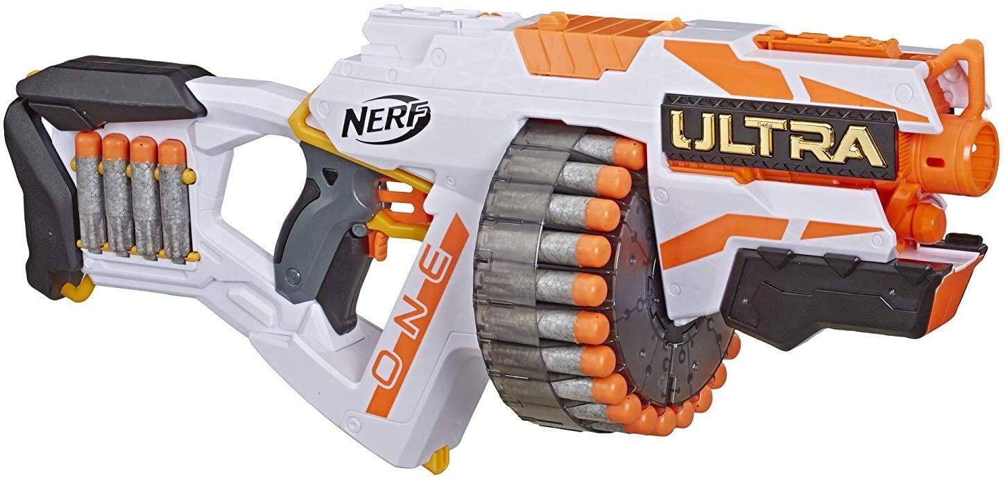 Buy Nerf Ultra One Motorized Blaster High Capacity Drum 25 Official Nerf Ultra Darts, the Farthest Flying Nerf Darts | Yallatoys.com