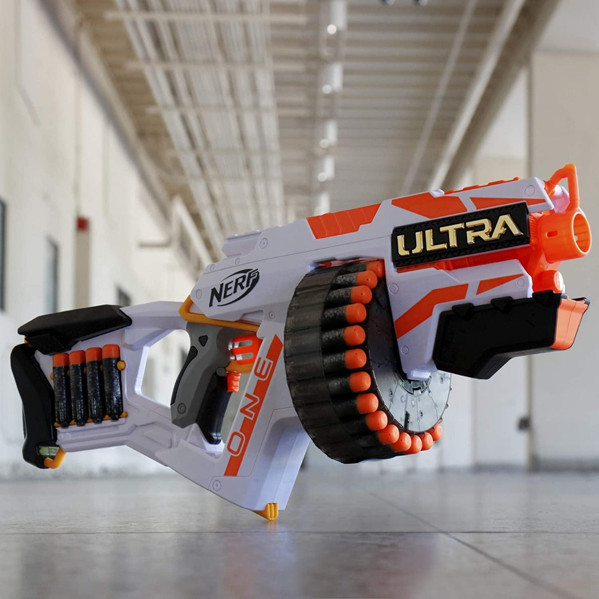 Buy Nerf Ultra One Motorized Blaster High Capacity Drum 25 Official Nerf Ultra Darts, the Farthest Flying Nerf Darts | Yallatoys.com