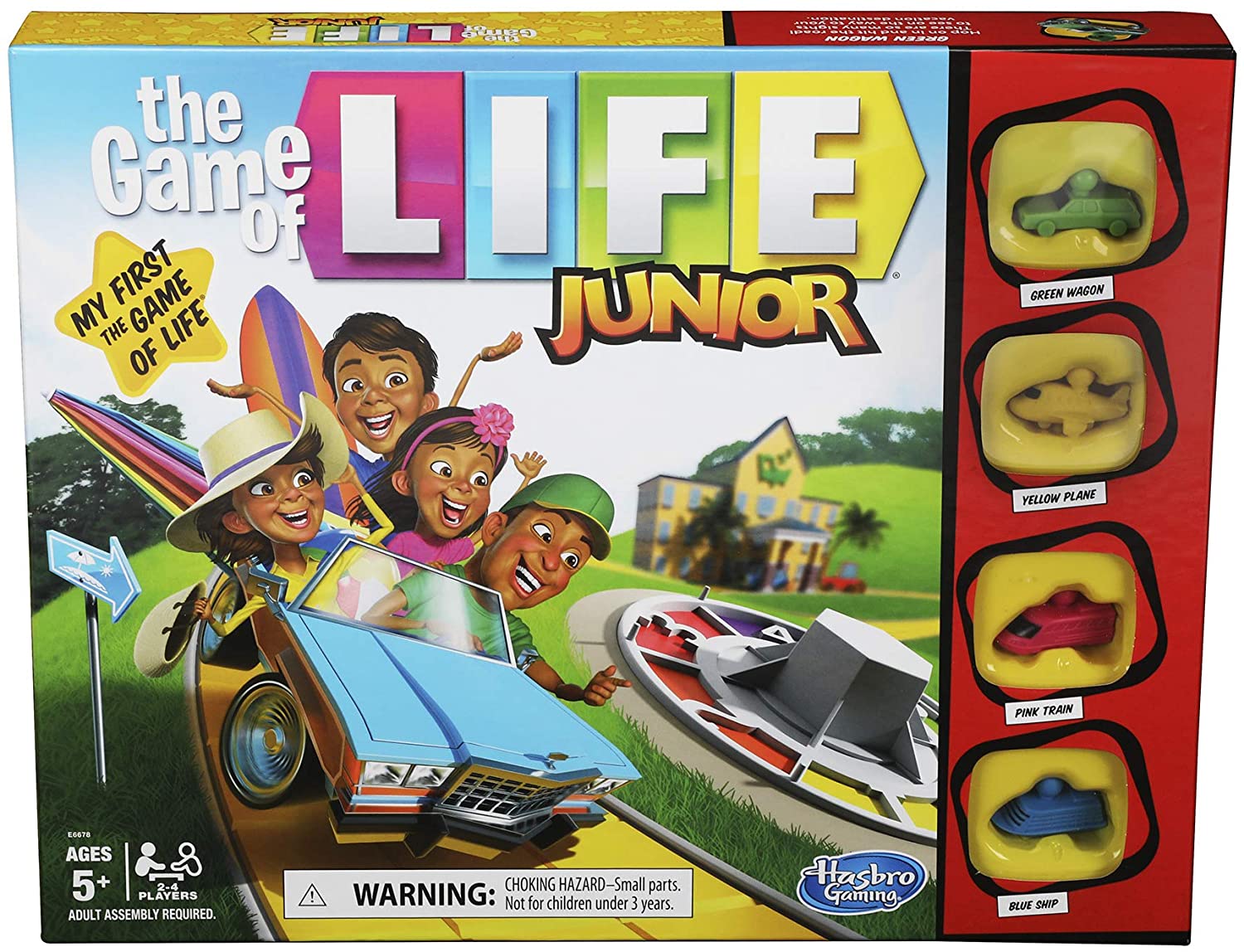 Buy Hasbro Gaming Game Of Life Junior | Yallatoys.com