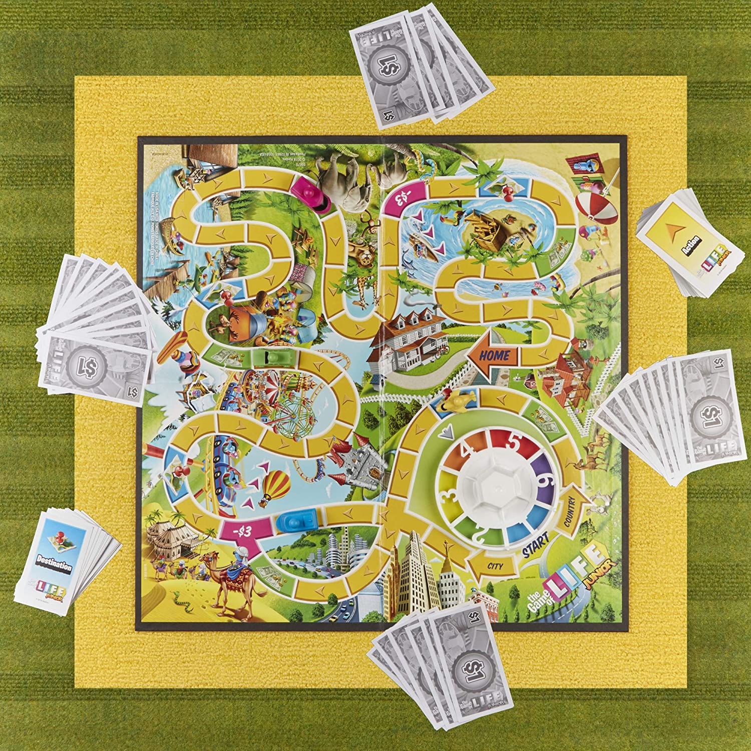 Buy Hasbro Gaming Game Of Life Junior | Yallatoys.com