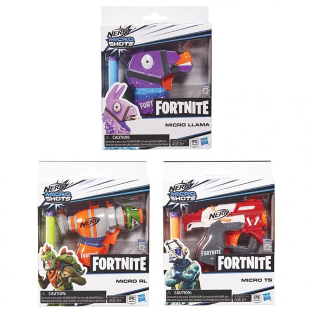 Buy Nerf Microshots Fortnite (Sold Separately Subject to Availability) | Yallatoys.com