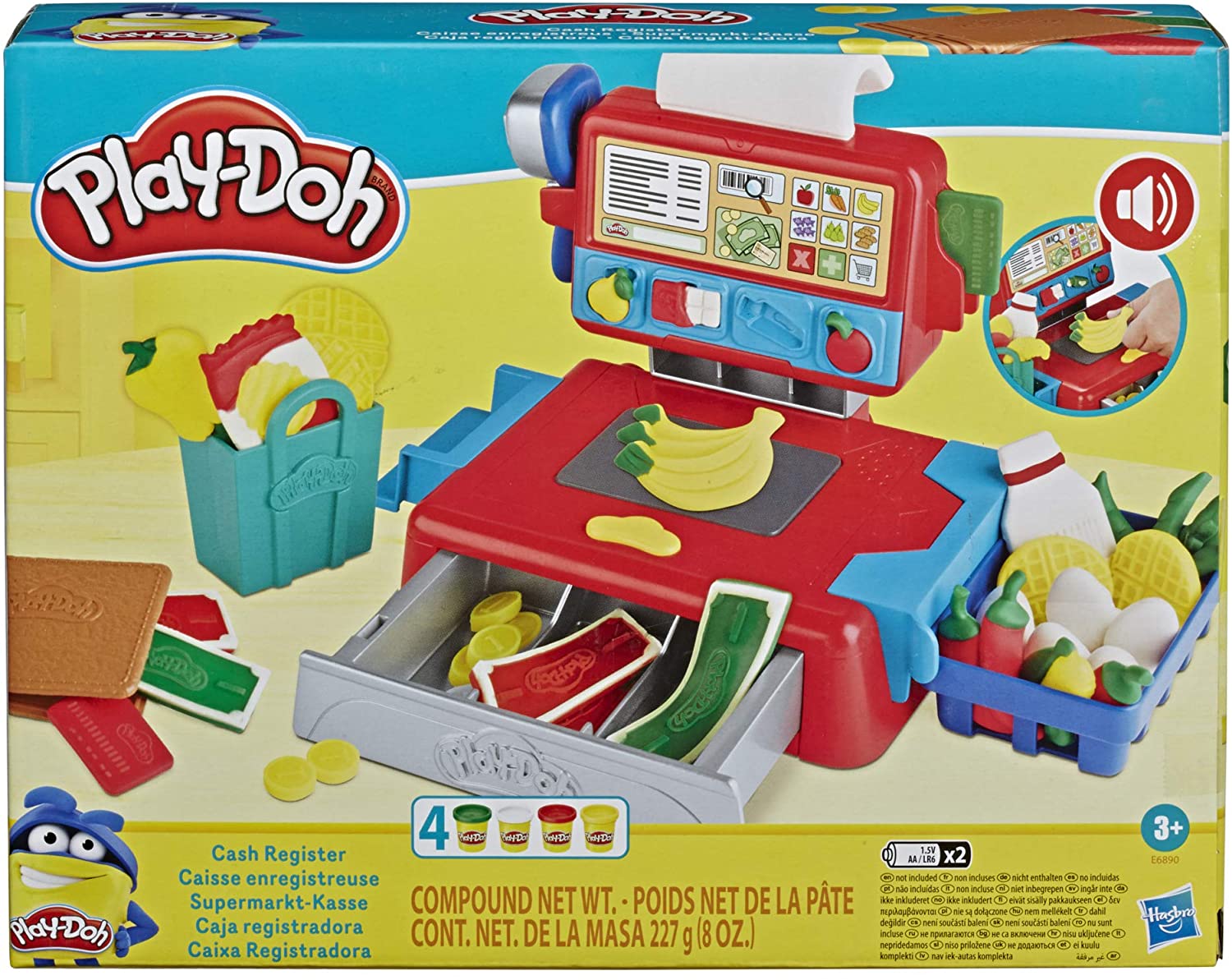 Buy Play Doh Cash Register Toy with Fun Sounds | Yallatoys.com