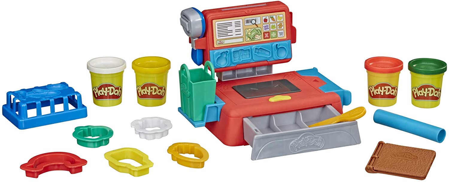 Buy Play Doh Cash Register Toy with Fun Sounds | Yallatoys.com
