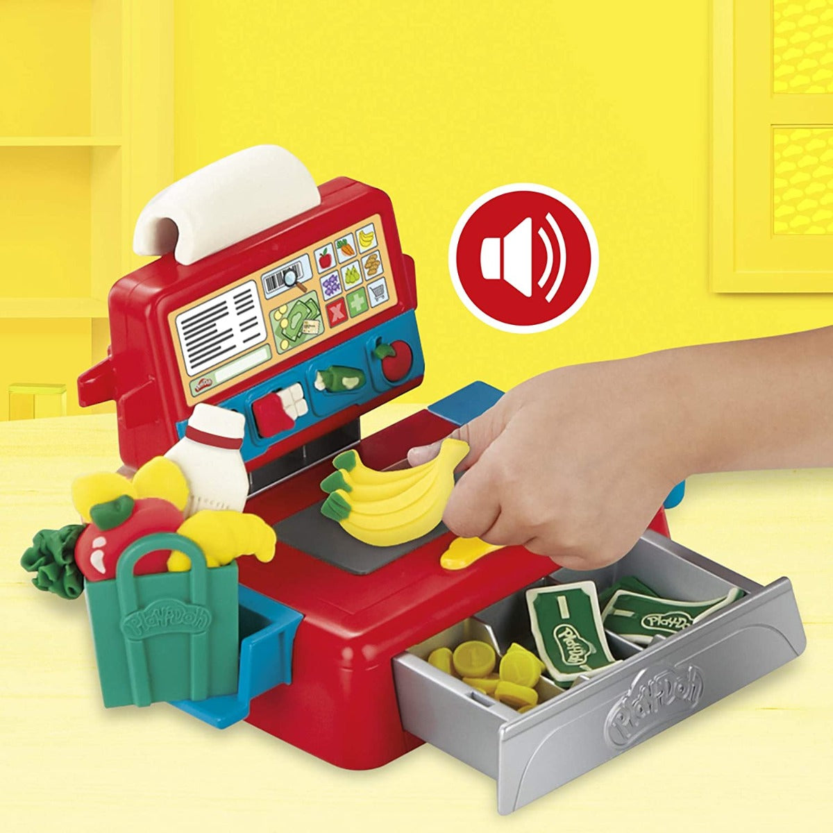 Buy Play Doh Cash Register Toy with Fun Sounds | Yallatoys.com
