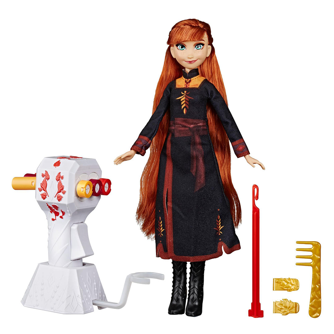 Buy Disney Frozen II Sister Styles Anna Fashion Doll With Extra-Long Red Hair | Yallatoys.com