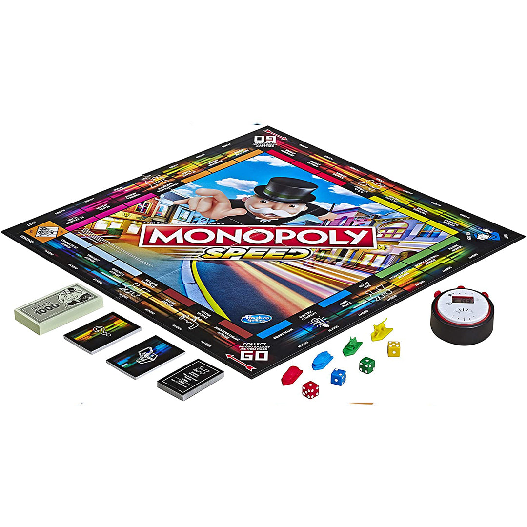 Buy Monopoly Speed Fast Playing Monopoly Board Game | Yallatoys.com