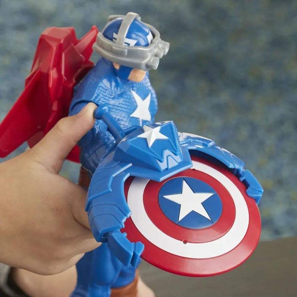 Buy Avengers Titan Hero Series Captain America Blast Gear | Yallatoys.com