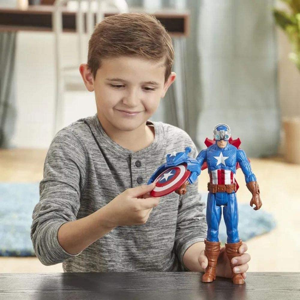 Buy Avengers Titan Hero Series Captain America Blast Gear | Yallatoys.com