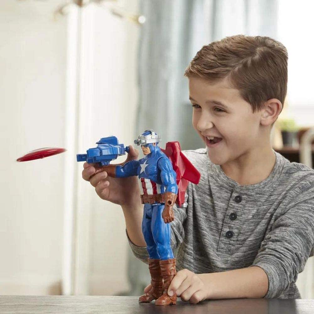 Buy Avengers Titan Hero Series Captain America Blast Gear | Yallatoys.com