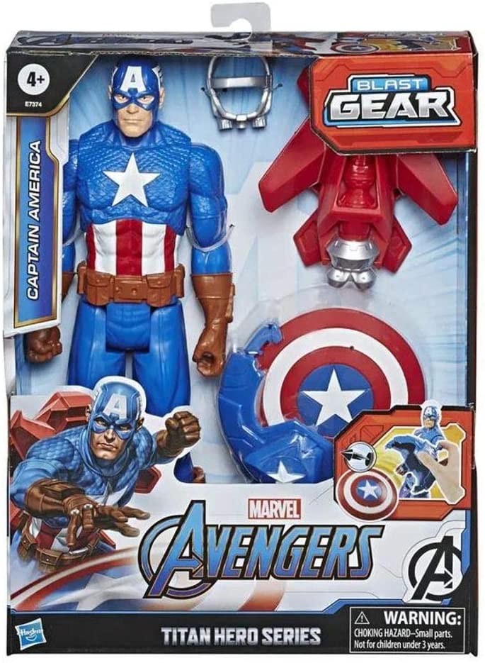 Buy Avengers Titan Hero Series Captain America Blast Gear | Yallatoys.com