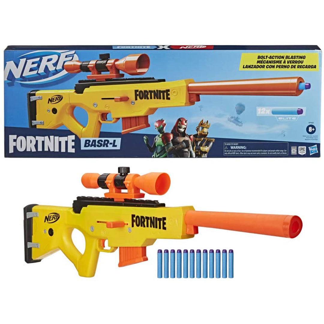 Buy Nerf Fortnite Bolt Action Rifle with Cartridge | Yallatoys.com