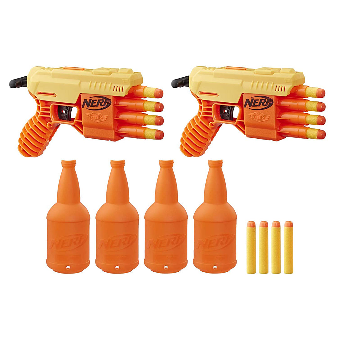 Buy Nerf Fang QS-4 Dual Targeting Set,2 Toy Blasters, 4 Half-Targets, 12 Darts | Yallatoys.com