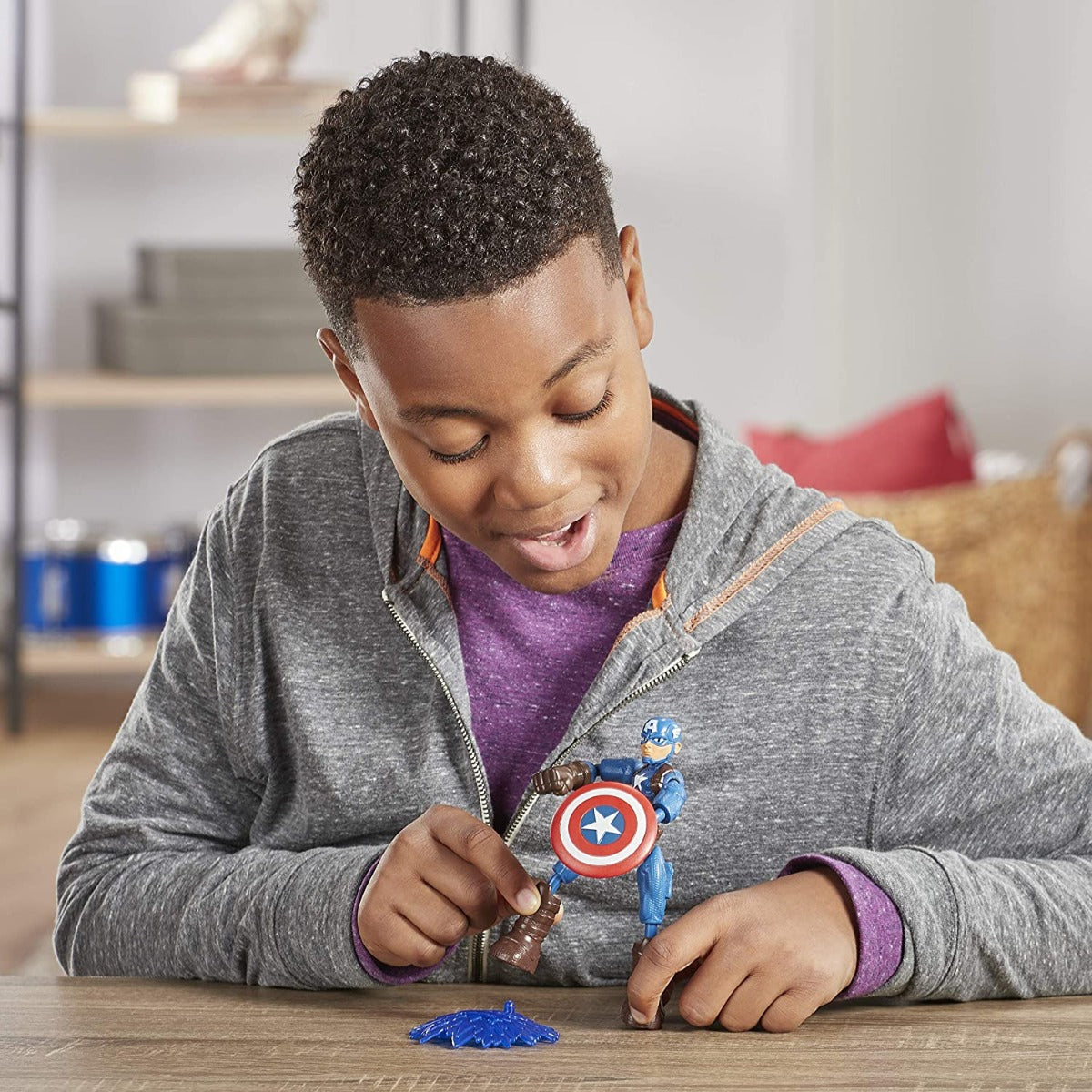 Buy Avengers Bend And Flex Action Figure 6 Inch Flexible Captain America Figure | Yallatoys.com