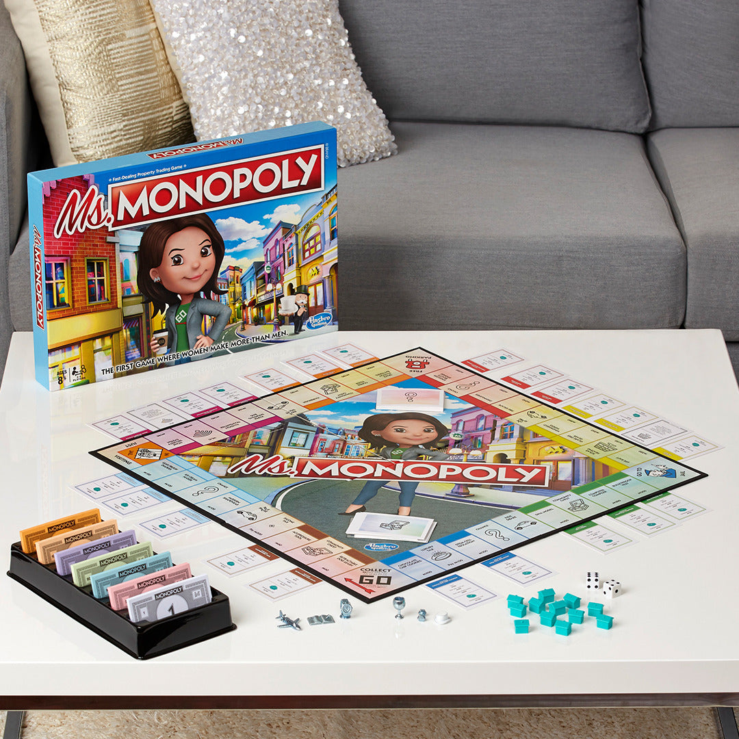 Buy Monopoly The First Game Where Women Make More than Man Ms Monopoly | Yallatoys.com