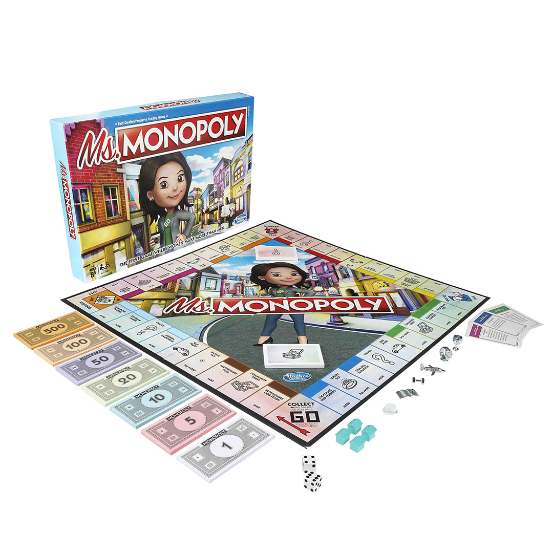 Buy Monopoly The First Game Where Women Make More than Man Ms Monopoly | Yallatoys.com