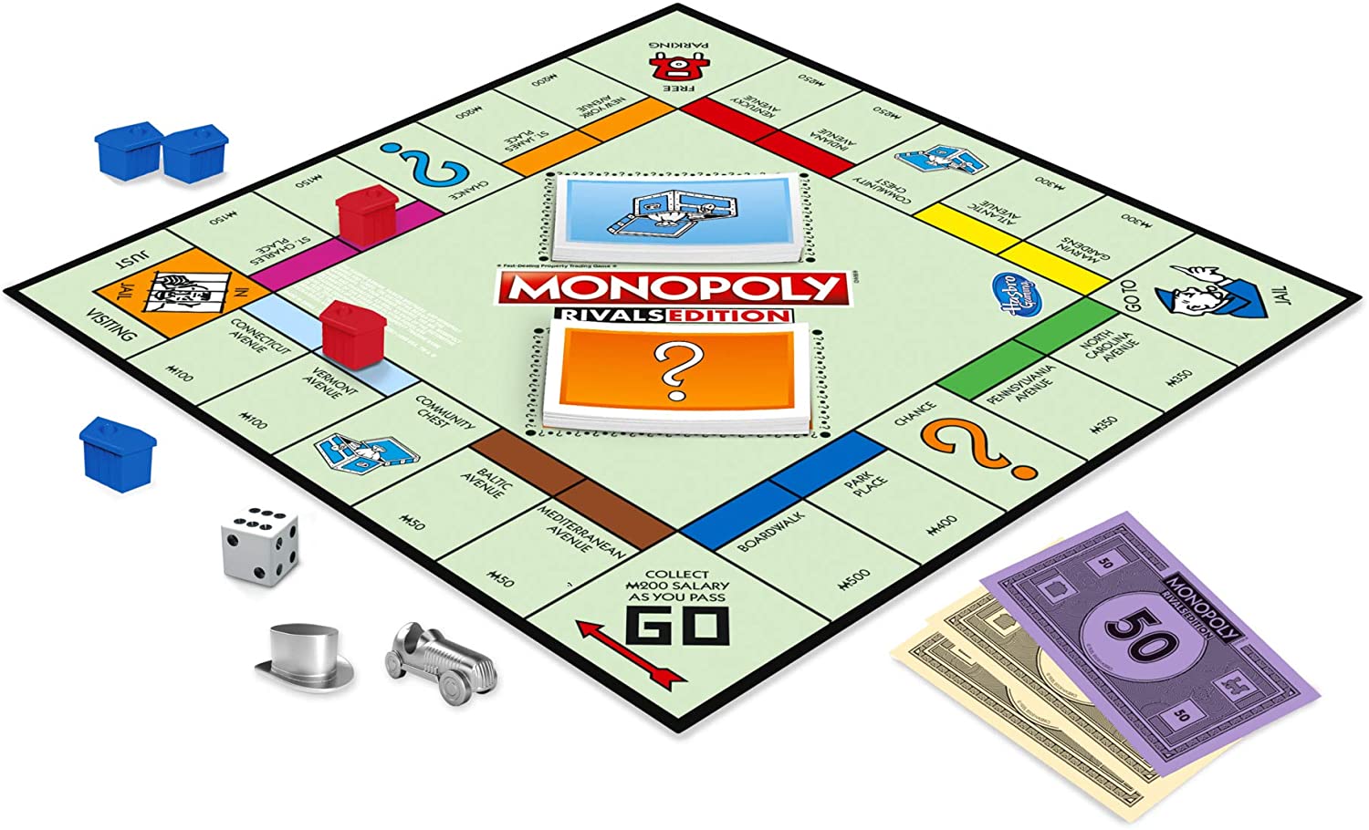 Buy Hasbro Gaming Monopoly Rivals Edition 2 Player Game | Yallatoys.com