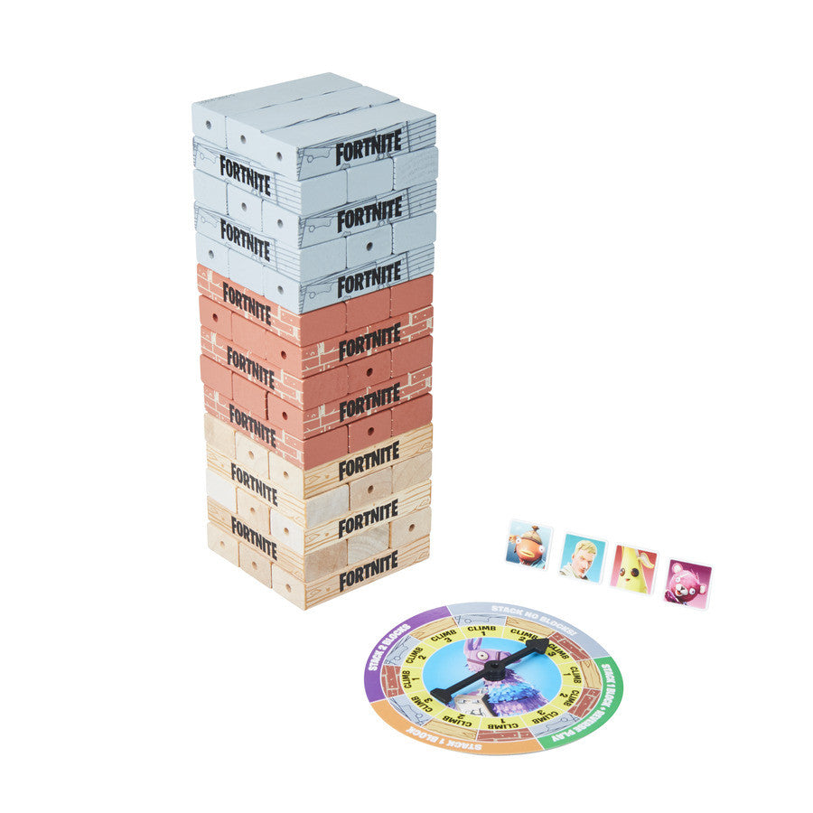 Buy Hasbro Gaming Jenga Fortnite Edition game Wooden Block Stacking Tower Game for Fortnite fans | Yallatoys.com
