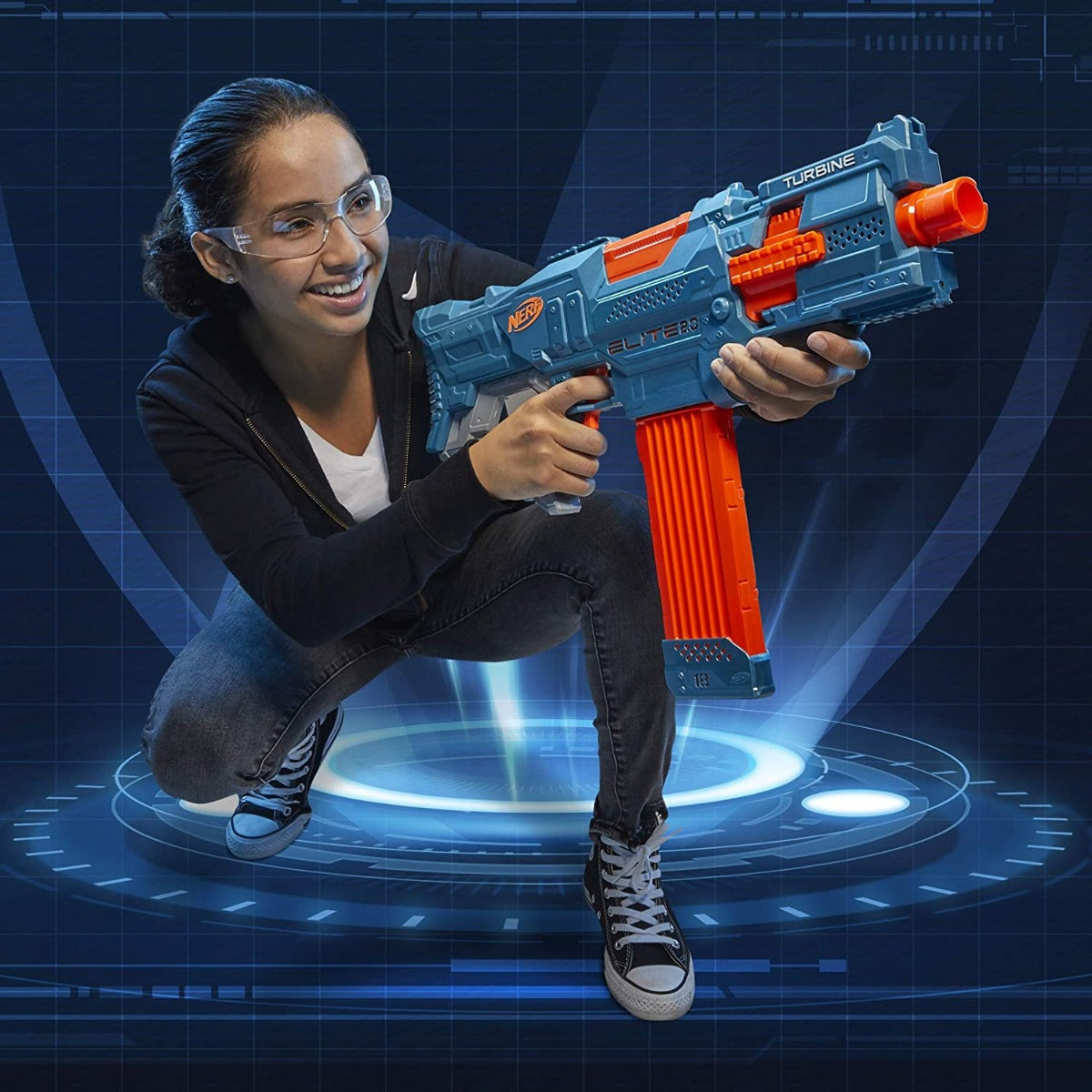 Buy Nerf Elite Turbine CS-18 Motorized Blaster | Yallatoys.com