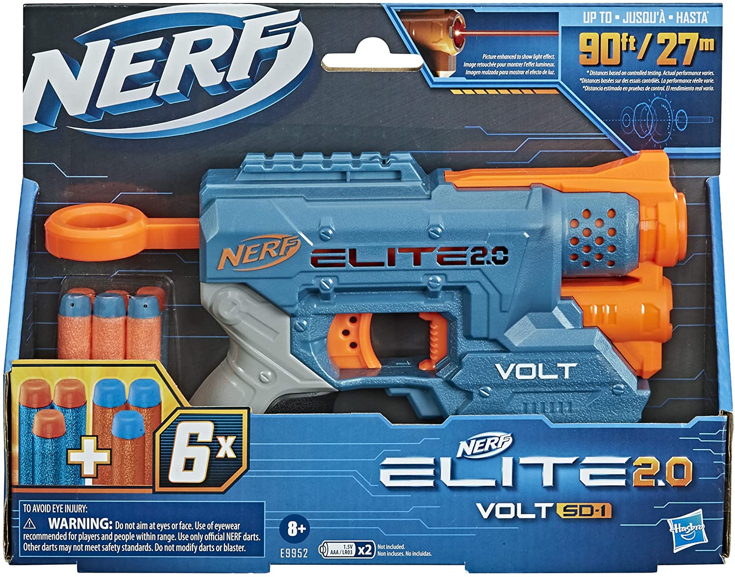 Buy Nerf Elite 2.0 Volt SD-1 Blaster | Yallatoys.com