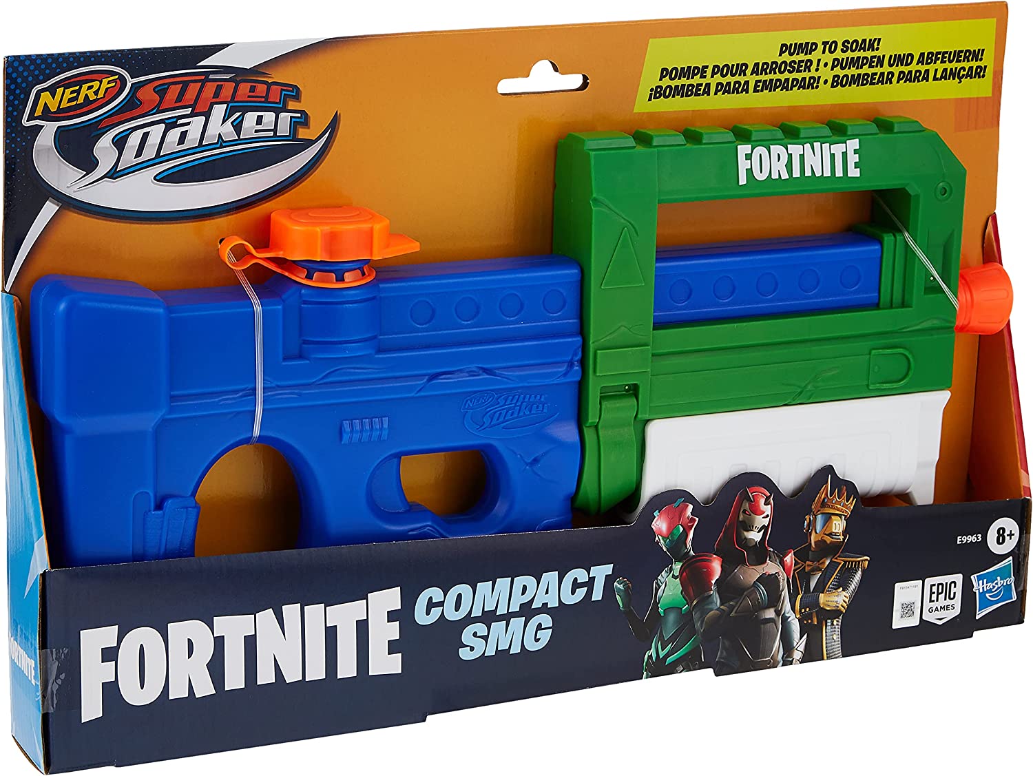 Buy Nerf Super Soaker Fortnite Compact SMG Water Blaster | Yallatoys.com