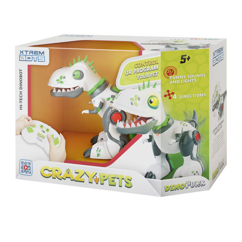 Buy Extrem Bots Crazy Pets Dino Punk Robot | Yallatoys.com