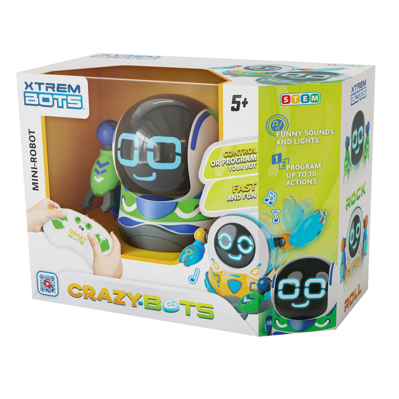 Buy Extrem Bot Crazy Bots Rock and Roll Yellow Robot | Yallatoys.com