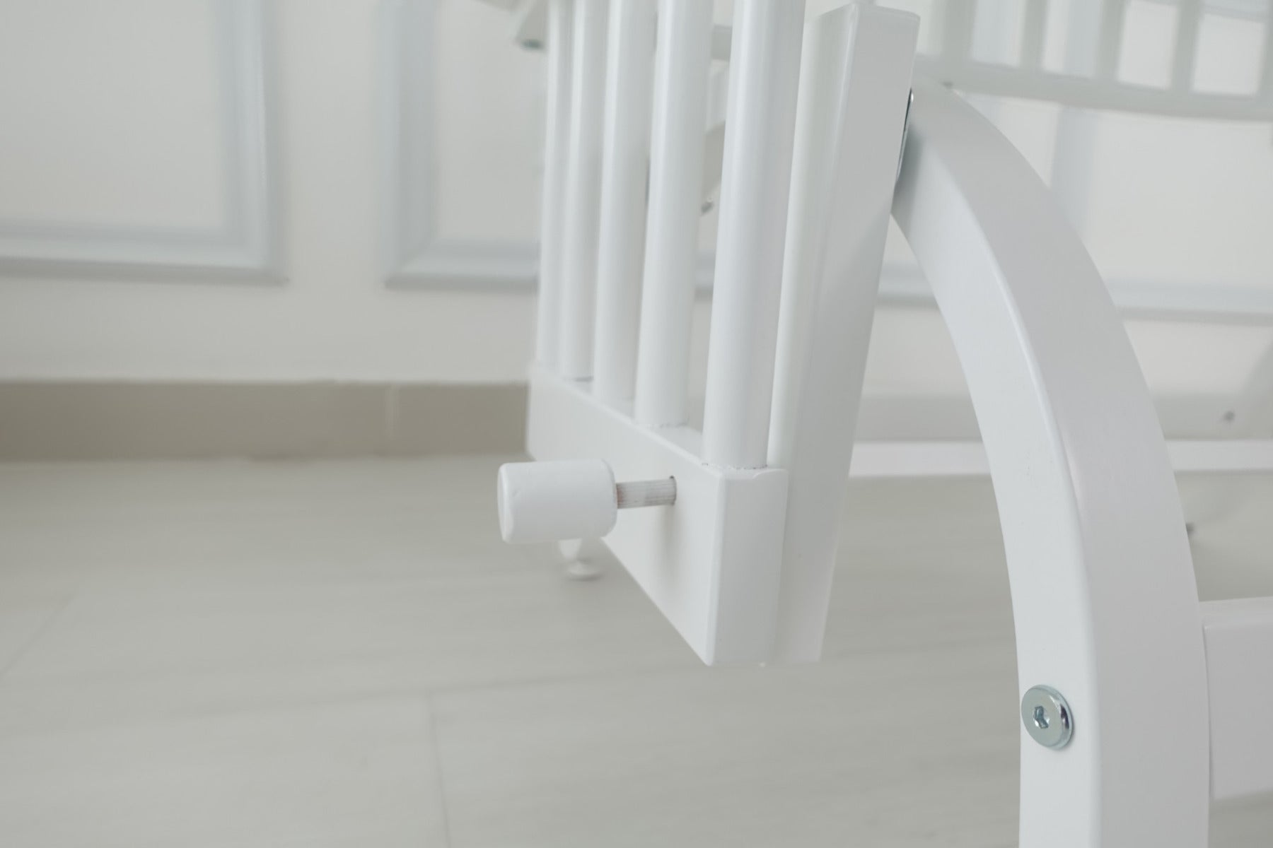 EgeBaby Rocking Oval Crib White Ege Baby Yallatoys
