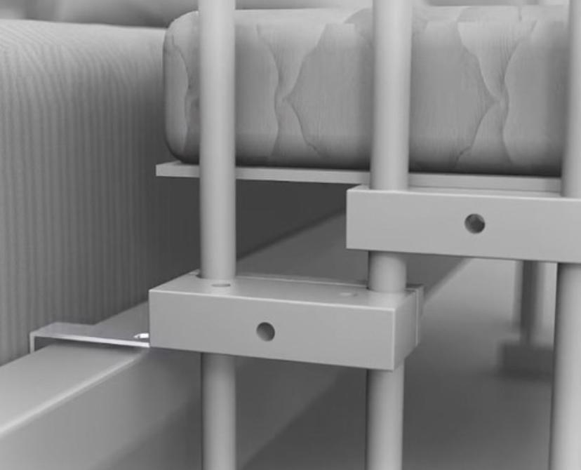 Ege 4 in 1 Baby Crib Grey Ege Baby Yallatoys