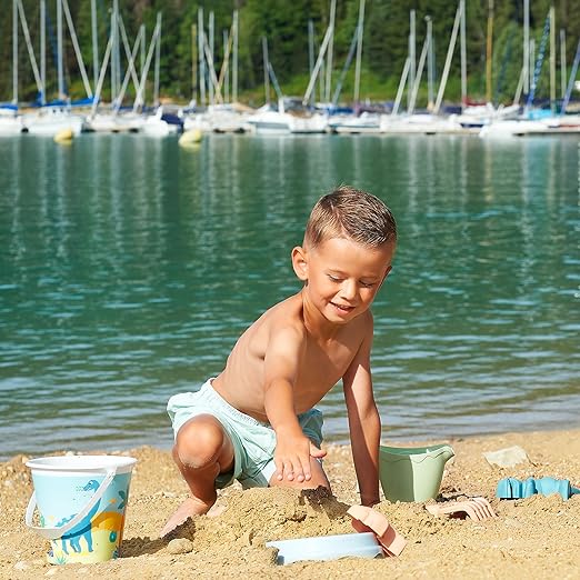 Buy Ecoiffier Sand Bucket Set Dino with Watering Can | Yallatoys.com